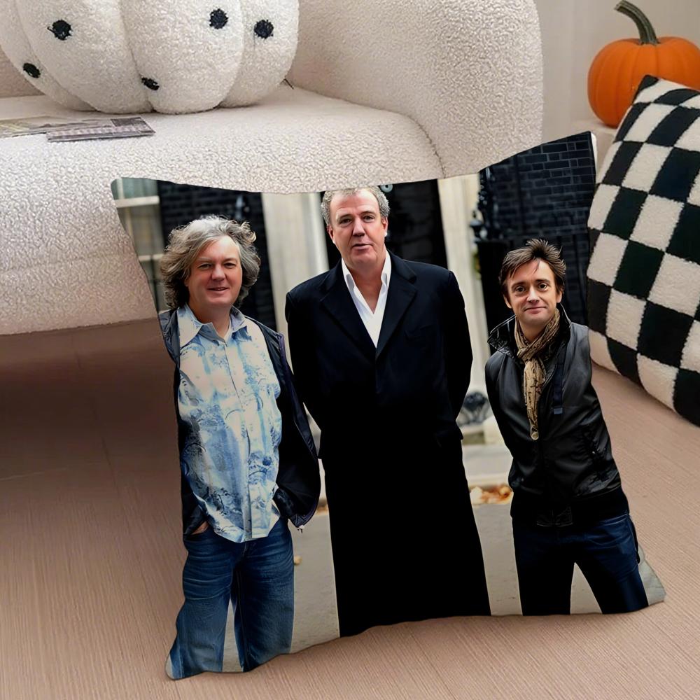 TThe Grand Tour Cushion Cover Throw Pillow Cover Hidden Button Durable Polyester Chair Cushion