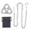 1Pc Portable Camping Gear and Equipment Detachable Outdoor Barbecue Tripod Hanging Rack Campfire Cooking Accessories Set