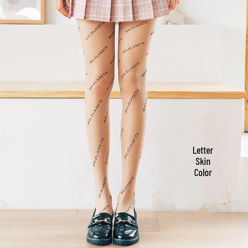 Spring & Autumn Women's Nude Anti-Snag Leggings - Thin, Natural Skin-Tone Pantyhose
