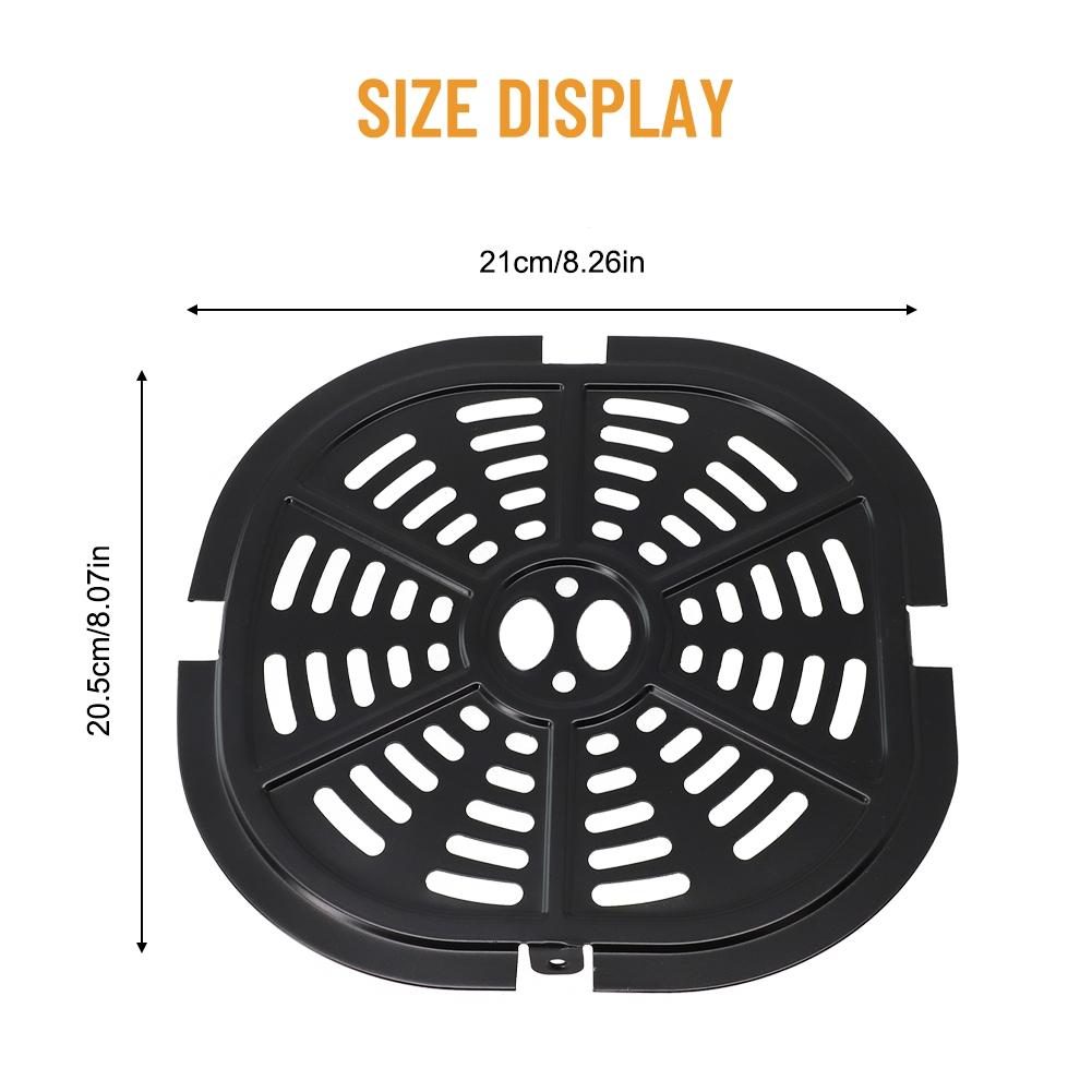 21*20.5*0.6cm Air Fryer Basket Steamer Rack High Quality