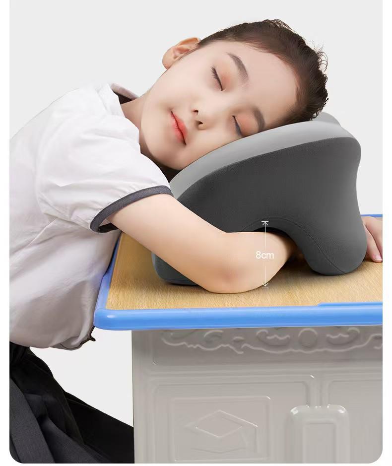 Children's Desk Nap Pillow - Face-Down Cushion for School Lunch Break