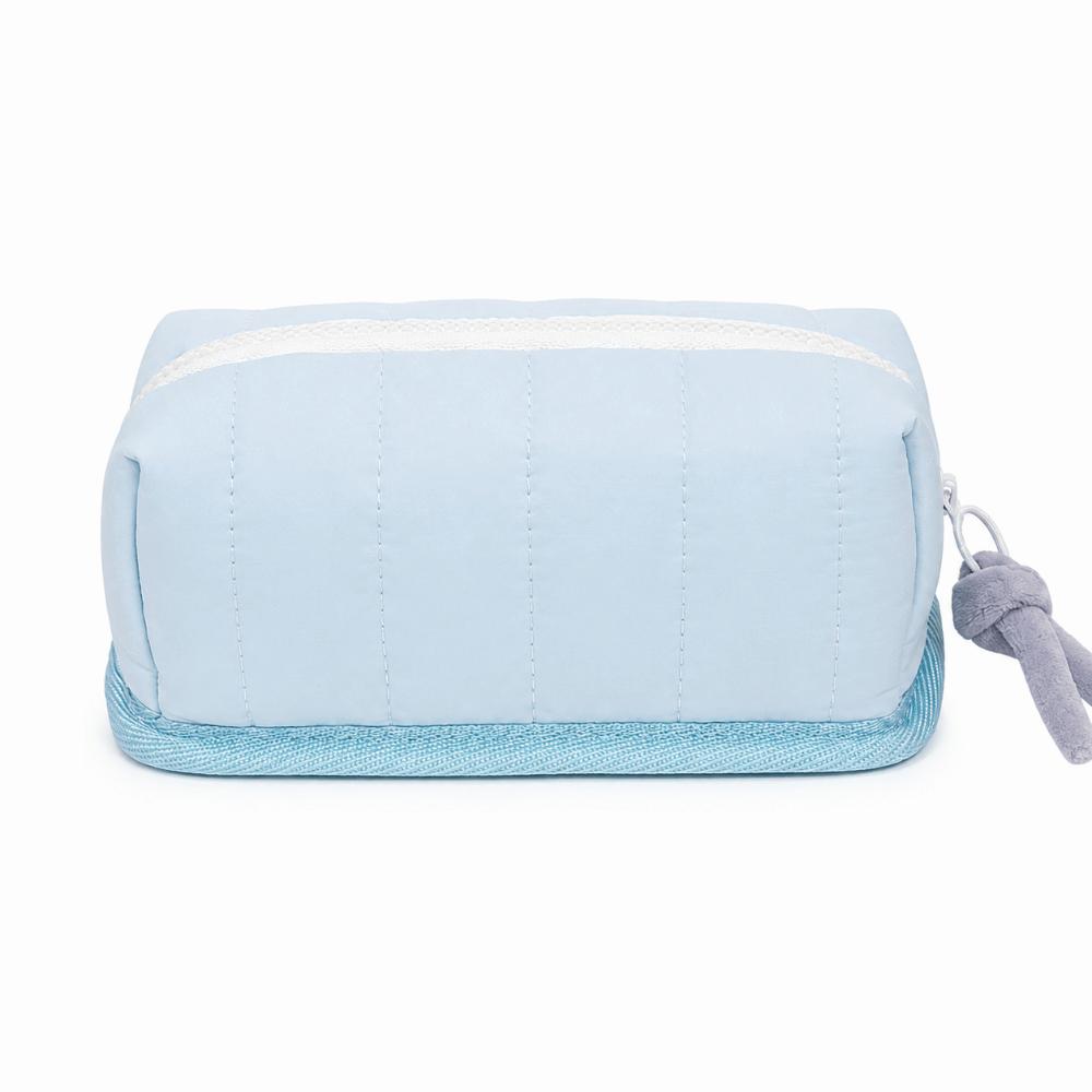 Solid Color Pencil Case Large Capacity Stationery Bag Portable Pen Bag  School Supplies