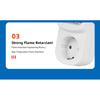 Automatic Voltage Current Protector Socket AC 220V 110V Adjustable 16A Power Surge Protector EU Plug Socket Safe Protect