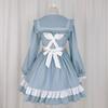 Maid Gothic Sailor Cosplay Ruffled Lolita Long Sleeve Costume Neat and Perfect for Cafes and Amusement Parks Size [ShouKi Manufacturing] Outfit,