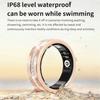 IP68 Waterproof Pedometer Fitness Ring -studded Health Tracker Ring Smart Ring  Fitness