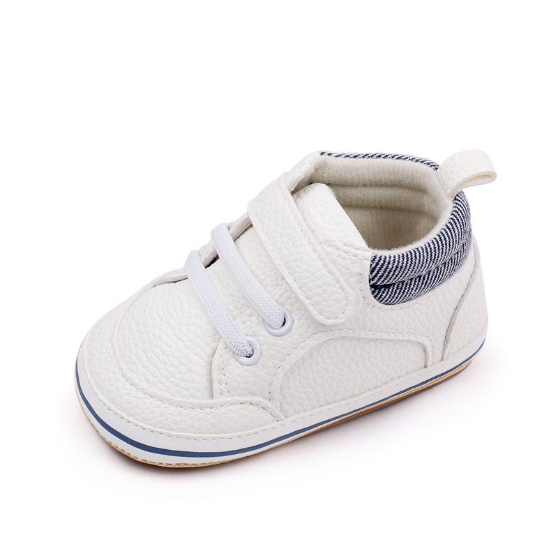 Trendy Baby Soft Sole Non-Slip PU Leather Walking Shoes