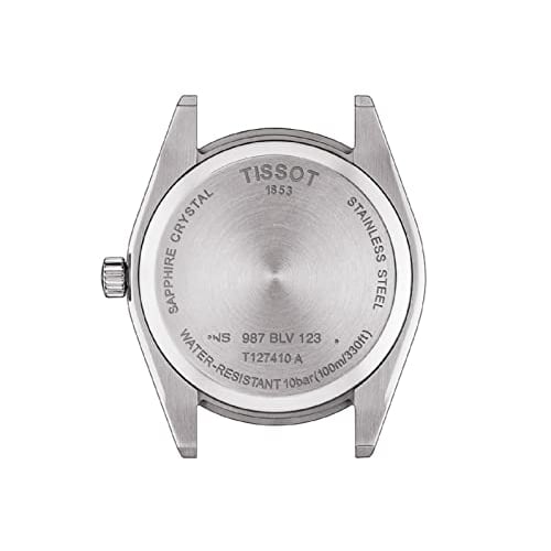 Tissot Gentleman Watch with Bracelet, Officially Imported, T1274101105100, Men's, Black Dial