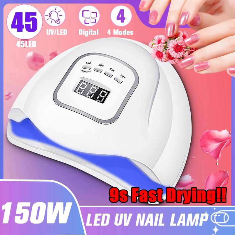 120W SUNX5 MAX 45 Led Nail Light-Curing Lamp Phototherapy Manicure Timer Portable Nail Manicure 110-240V
