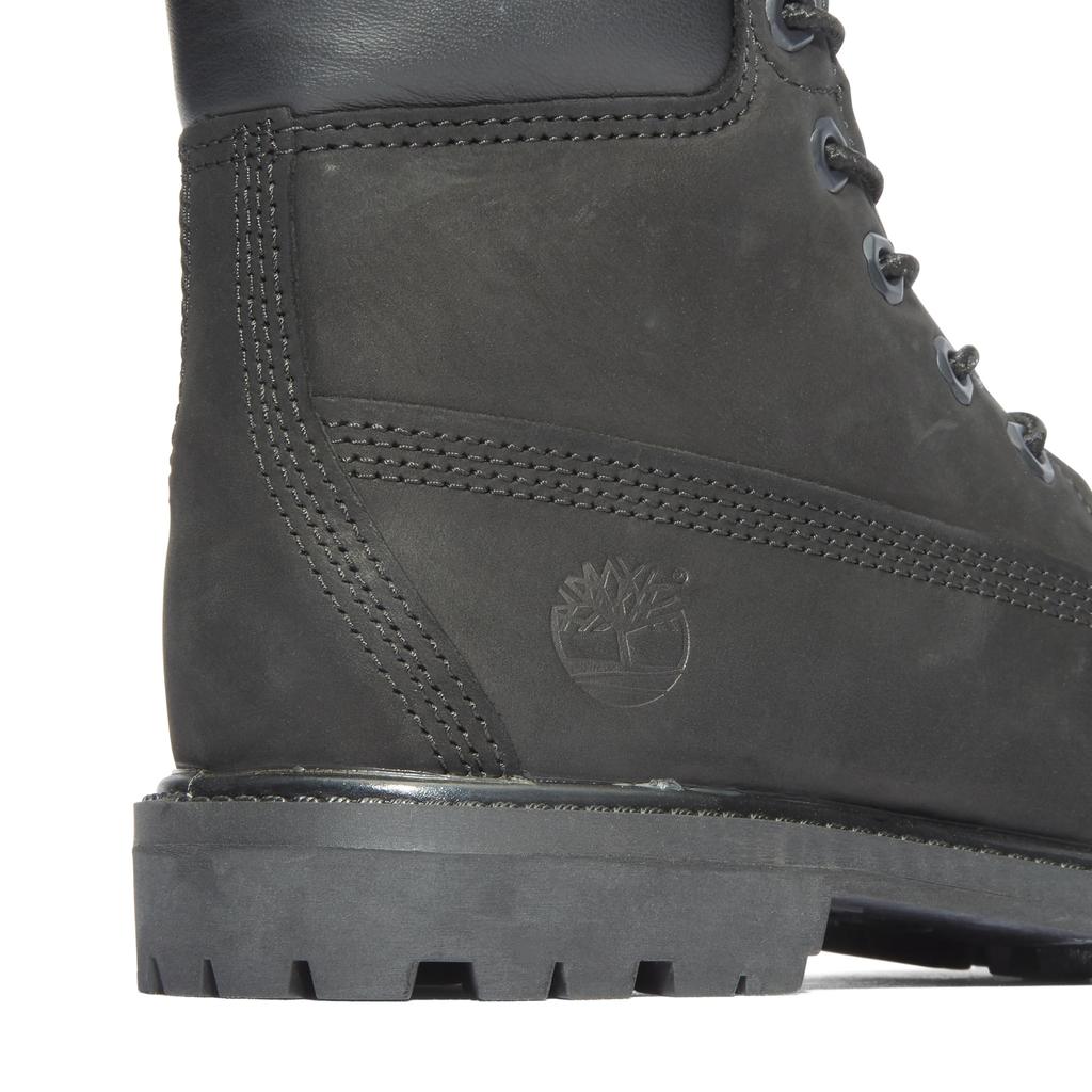 Classic Premium Waterproof Boots for Women TB18658A0011 Black [Timberland] 6-inch 8.5 / 25.5cm