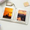 Mini Photo Album 3 inch 36 Sheets Hollow Heart Mini Card Organizer Bag for Children Girls Boys Holiday Birthday Gift