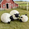 Soft Plush Sheep Toy For Kids With Pp Cotton Filling And Adorable Cartoon Design