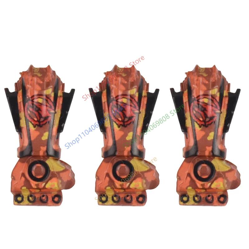 MOC Figure Accessory Building Block Game character Weapons Set Black Eagle Boxing Gloves Armor Shield Dart Machete Brick Toy N22