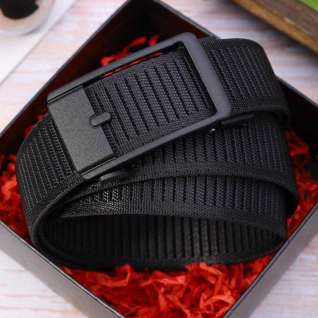 Men's Tactical Nylon Belt with High-Quality Alloy Buckle