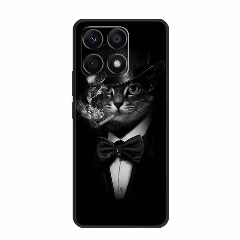 Für Xiaomi 14T Pro Hülle 14 T Pro Handyhülle Löwe Wolf Schwarz Silikon Weiche Rückseite Hüllen Für Xiaomi 14T Pro Hülle 14TPro Funda