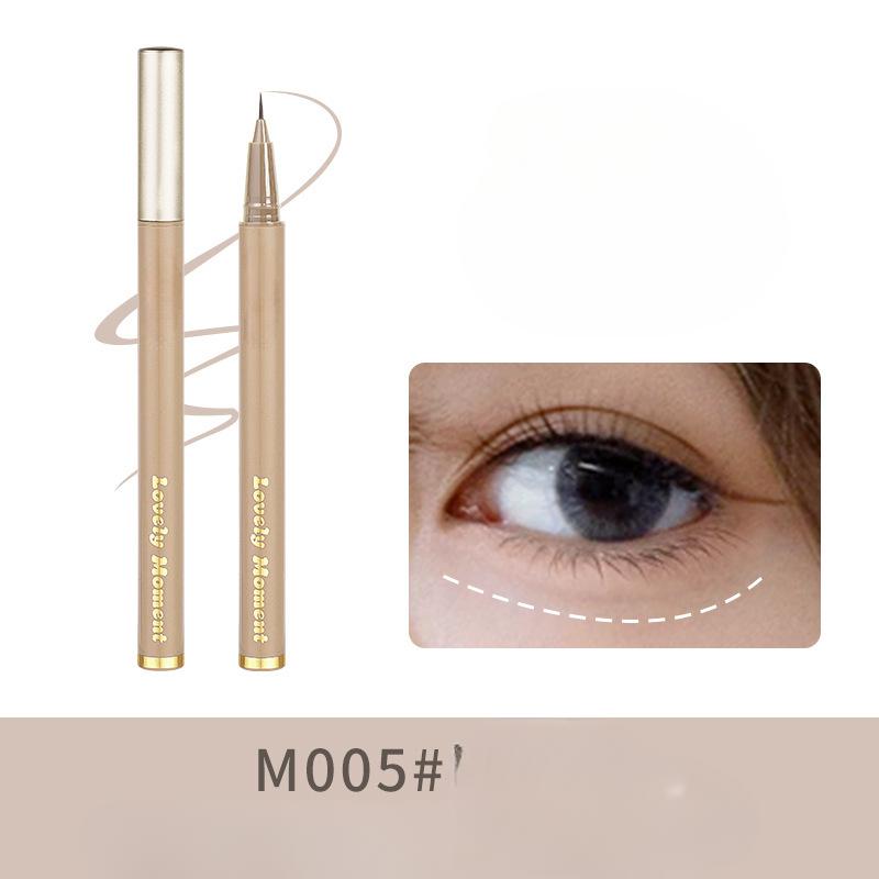 Ultra-fine Liquid Lying Silkworm Eyelash Pen Brown Gray Matte Eyeliner Pencil Smooth Lasting Eye Shadow Highlighter Stick Makeup