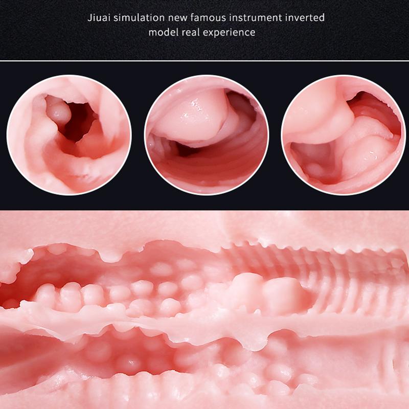 Podwójne kanały realistyczna pochwa sztuczne materiały dla dorosłych kieszonkowa cipka miękki męski masturbator seks maszyna prawdziwa pochwa silikonowa