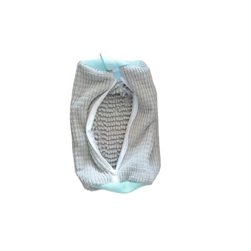 Washing Shoes Bag Cotton Laundry Fluffy Fibers Easily Remove Dirt Washing Bags Anti-Deformation Shoes Clothes Organizer