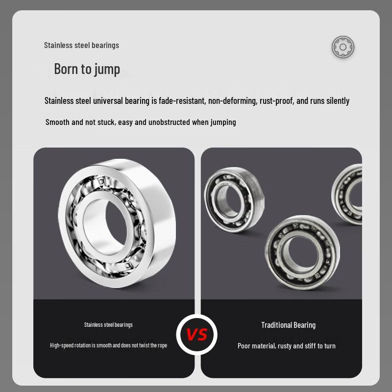 Adjustable Steel Wire Jump Rope for Fitness Training