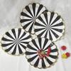 10Pcs CampingPicnic Tableware Set Disposable Paper Dishes Plate Cup Outdoor Camping Accessories Portable Cutlery
