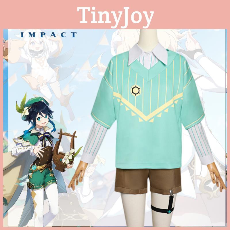 Wendy Impact Genshin Holiday Casual Wear Roleplaying Clothing Chest Ornament