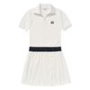 MARTINE GOLF Pique Zip-Up One-Piece_White