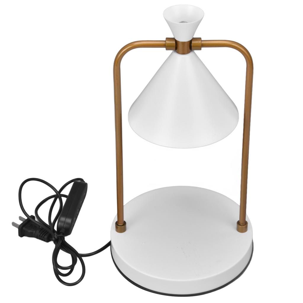 Candle Warmer Lamp Timing Function Adjustable Brightness Safe Iron Electric Candle Light for Room