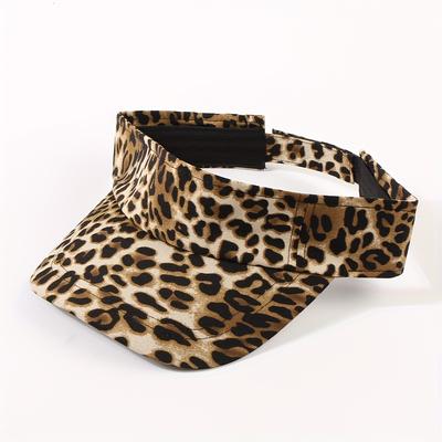Fashion Leopard Print Trendy Casual Hat Unisex Street Hip-Hop Spring/Summer Party Cycling Adjustable Bucket Hat