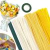URSDIART Craft Mall Flower Mix Kit 300 Pieces 6mm Artificial Flower Stems 10 Pieces Floral Tape 1 Roll Green DIY Decoration Materials for School