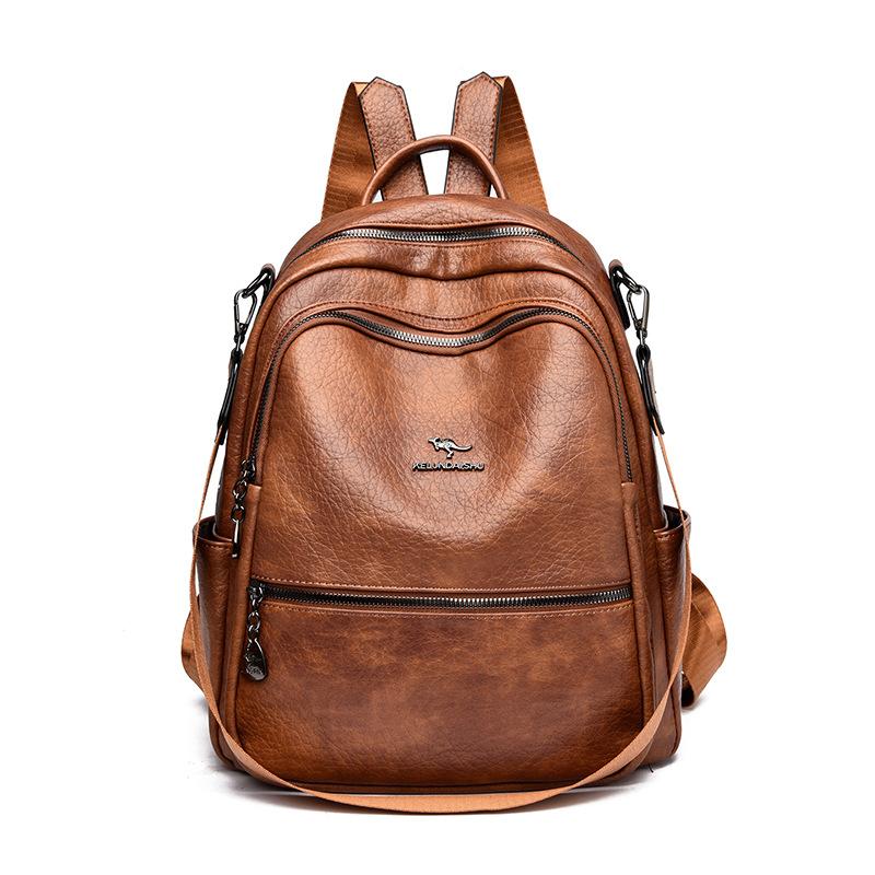 Schoolbag Backpack for Women 1011 New Style Stylish Versatile Large Capacity Student School Bag with a Premium Outdoor Travel Backpack