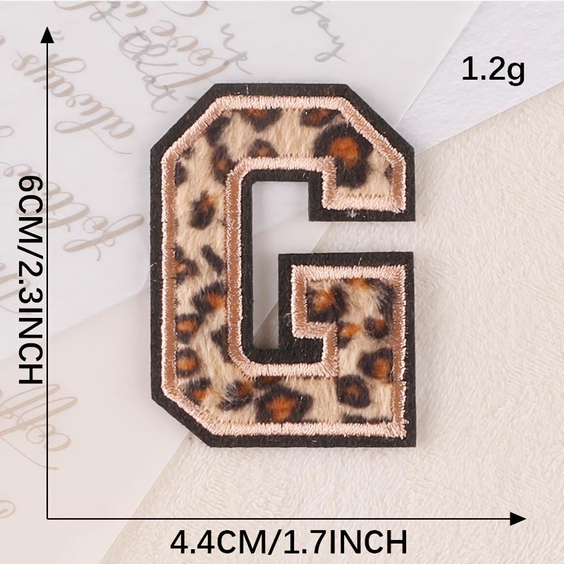 3pcs Flannel Iron-On Letter Patches, Embroidered Letter Patches, Suitable for Clothing, Dresses, Hats, Jeans, Shoes, Bags, DIY Materials