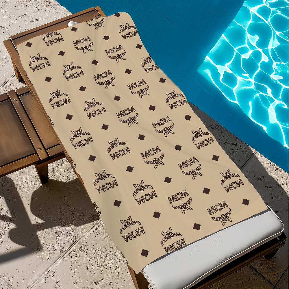 Logo Fashion M-M-MCM-ES Cool Towel Beach Quick Dry Soft Pool Towels Gift for Travel Gym Shower Camping sports