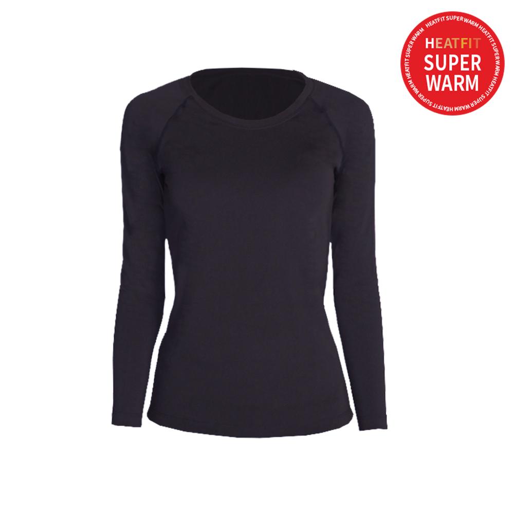 SUMNFIT Super Warm Women'S Raglan Long Sleeve Fleece Thermal Underwear