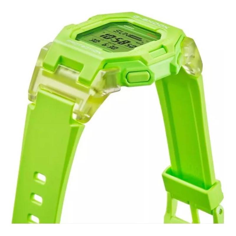 CASIO 200 meters waterproof Quartz resin strap men s watch green dial GD-B500S-3JFF зелёный