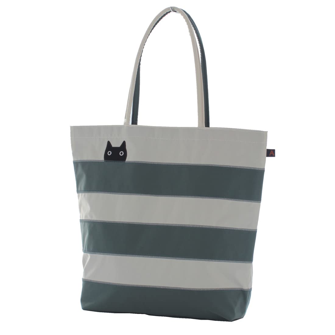 

Сумка через плечо Atsuko Matano Border Cat серая 35 x 29 x 11 см [Atsuko Matano] женская прибл.. 089012-0008-01