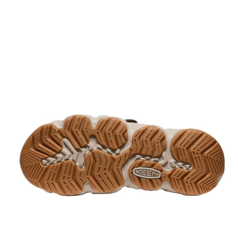 Keen Hyperport Clog Leather Closed Toe Slippers Men's Brown 1030763