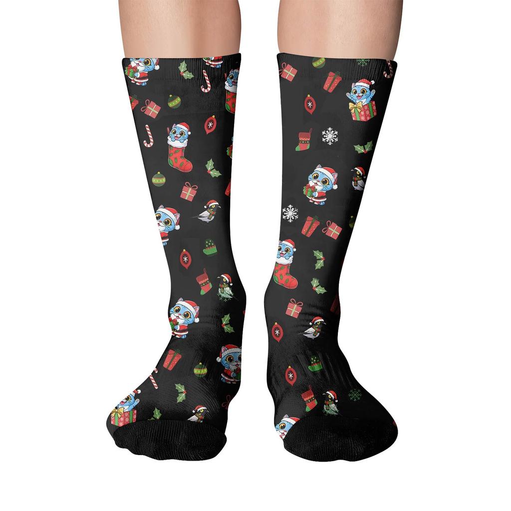 Cute And Playful Socks Mid-Calf Socks Long Socks Printed Socks