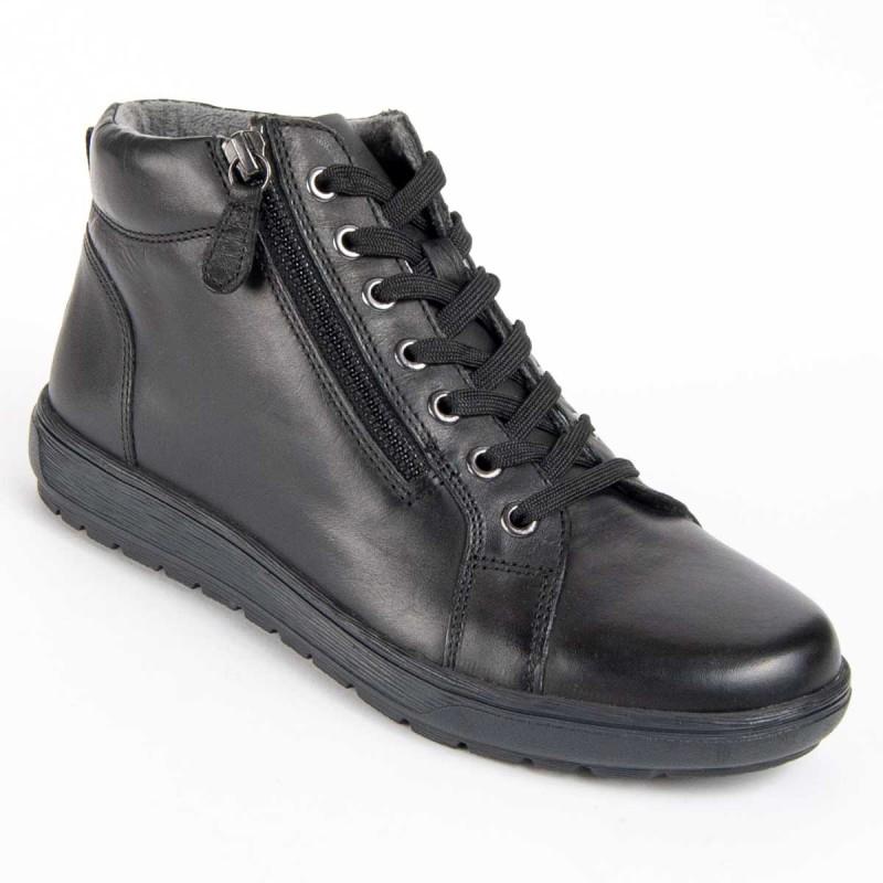 Women's Casual Leather Bootie. Purapiel Botilina 99461