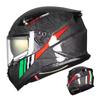 Universal-Helmobjektivvisier, Sonnenschutzdach, Motorrad-Windschutzscheibe, Sonnenschutzvisier, Gesichtsschutzbrille, passend für SHAFT 610DV