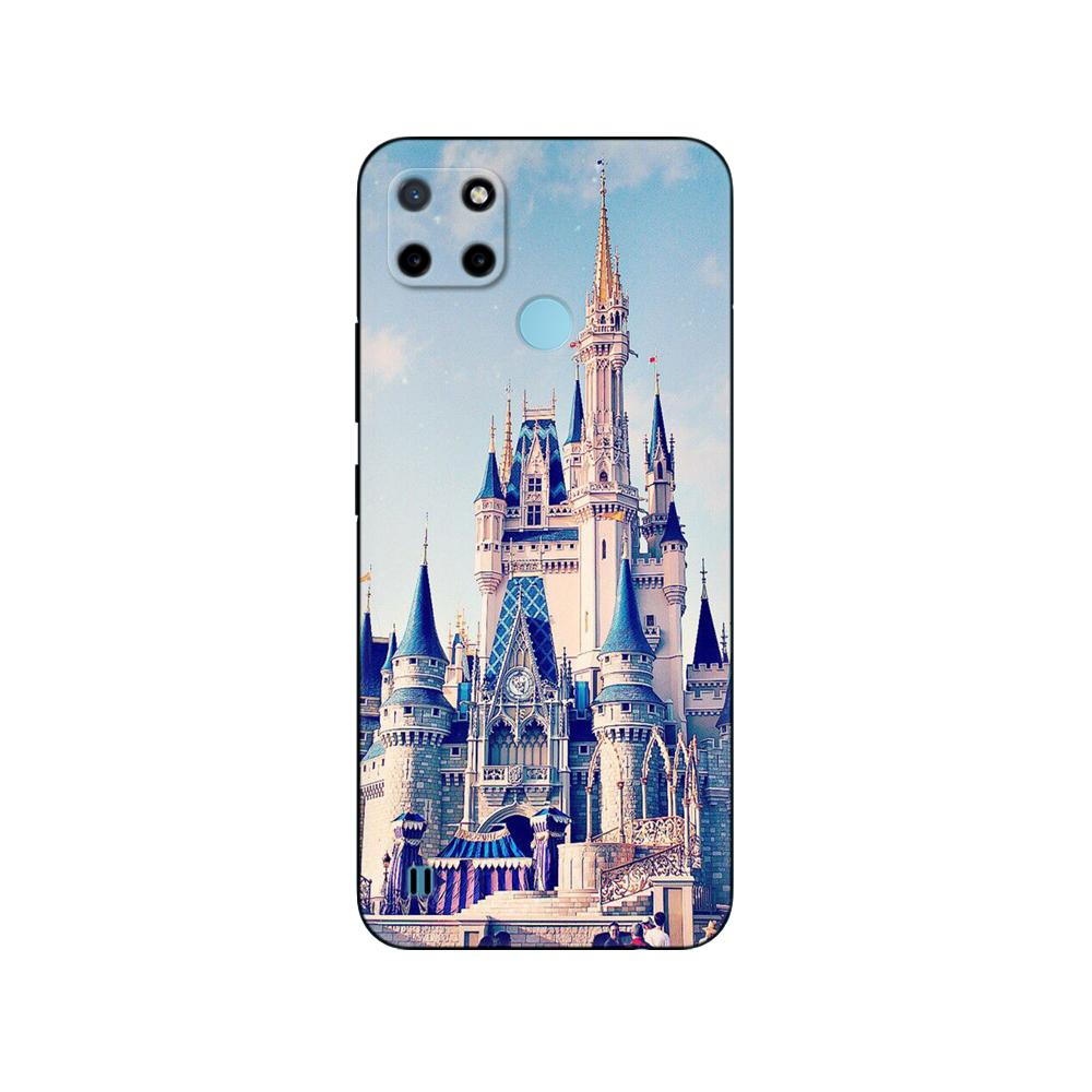 For Realme C21Y C25Y Case Silicon Phone Back Cover For OPPO Realme C21Y C25Y 4G Soft Case RMX3261 Coque 6.5inch Black Tpu Case