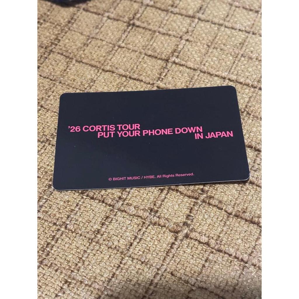 Used CORTIS JUHOON FC Member Venue Limited Photocard PYPD