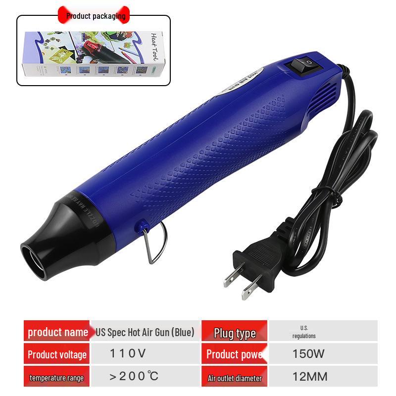 DIY Heat Gun for Crafts: Ideal for Shrink Wrap, Polymer Clay, Stamps & Embossing