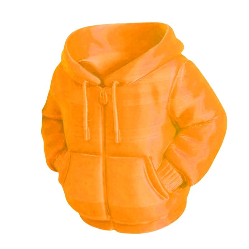 Stylish Hoodie Jackets Shape Vases Home Decors For Dried Or Artificial Flower Arrangements Pen Holder Cup Modern Gift