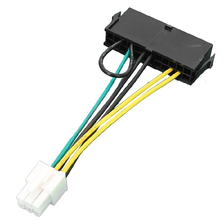 

Standard 24 Pin Female to 6Pin Male Computer Power Cable ATX Mainboard Cord