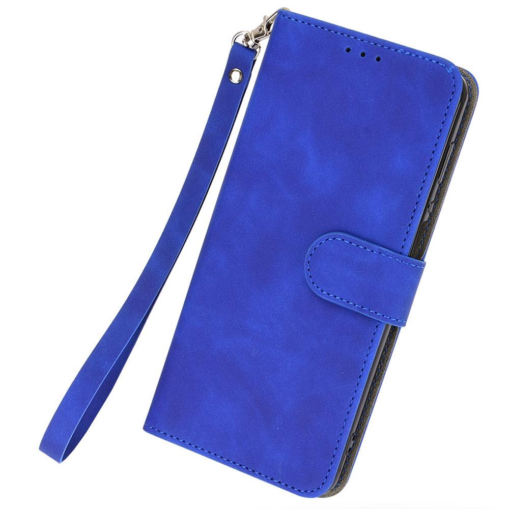 For TCL 408 TPU+PU Leather Phone Case Stand Wallet Shockproof Phone Cover