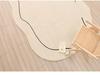 Irregular Shaped Wabi-Sabi Carpet: Thick Luxury Floor Mat for Living Room, Bedroom, Study, or Cloakroom