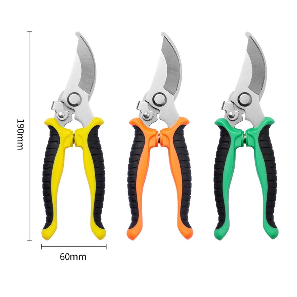 Pruner Garden Scissors Professional Sharp Bypass Pruning Shears Tree Trimmers Secateurs Hand Clippers For Garden Beak Scissors