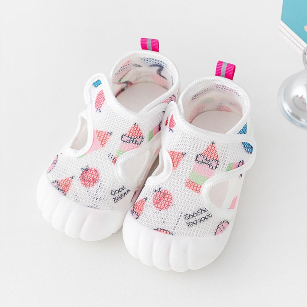 

Breathable Kids Sandals Soft Sole Infant Shoes Walking Shoe Anti-slip Shoes Girls Kids S розовый