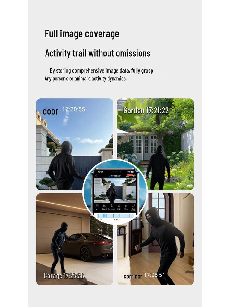 5MP Wireless NVR Kit: 4/8-Channel Surveillance System with Mobile Remote View