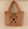 Capybara Plush Backpack Cute Light Brown Soft Filled Animal with Eye Multi-Functional Storage, Ideal for Sofa Cushion Home Decor