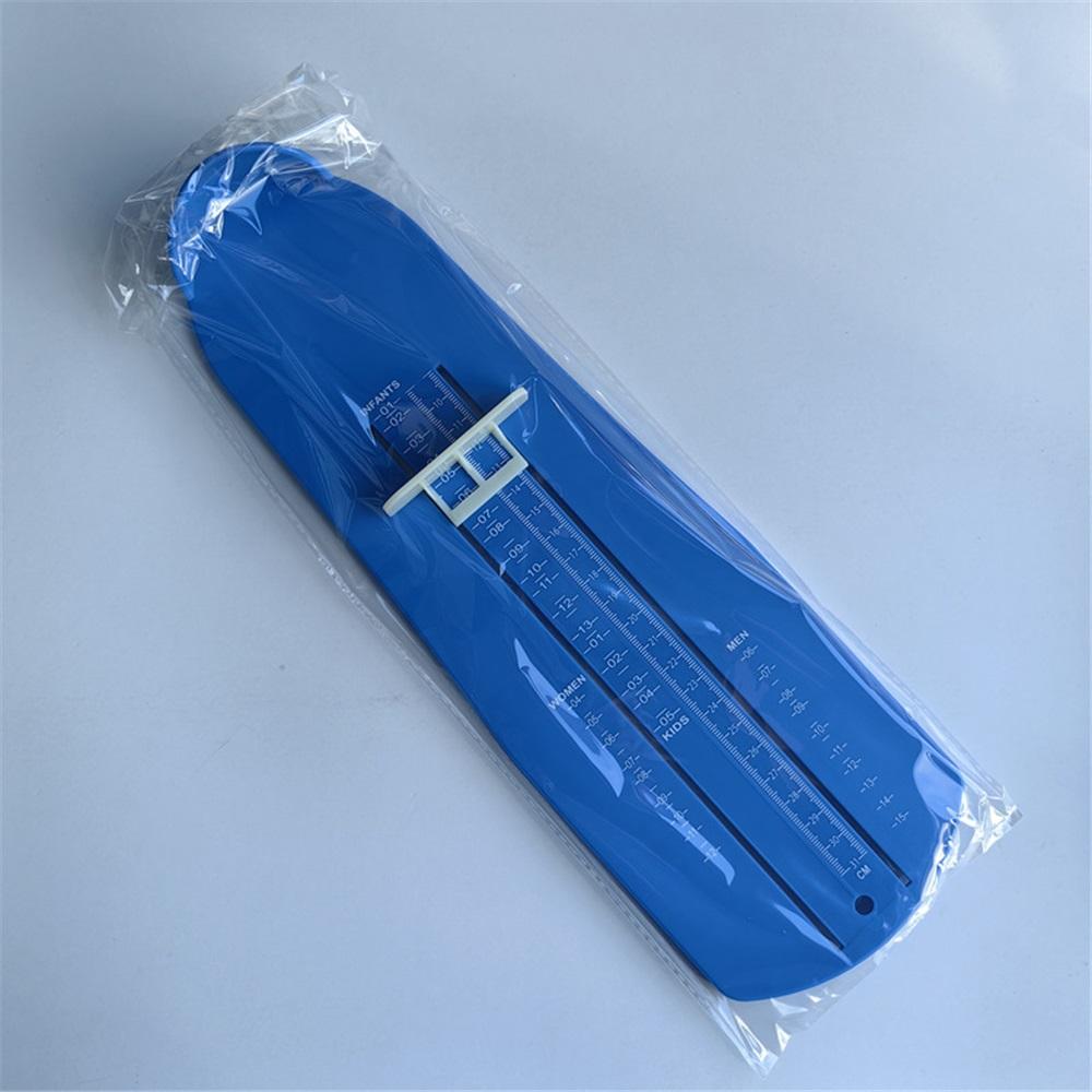 

Американский размер, напечатанный на принтере, измерение стопы синий